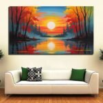 1part Wall Canvas Art (Painting)