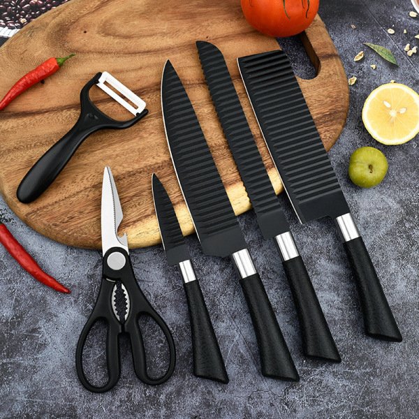 Zepter International 6pcs premium non-stick knife set kitchen tools
